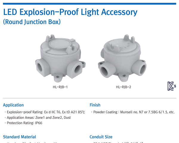 Round Junction Box