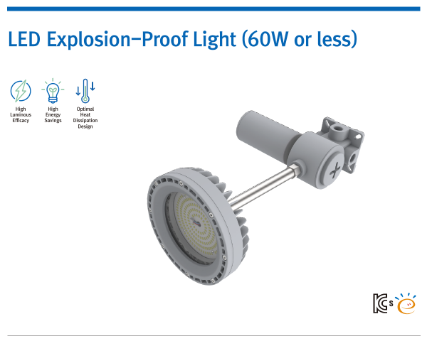 LED Explosion-Proof Light (60W or less)