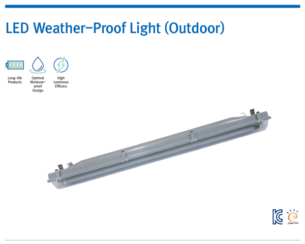 LED Weather-Proof Light (Outdoor)